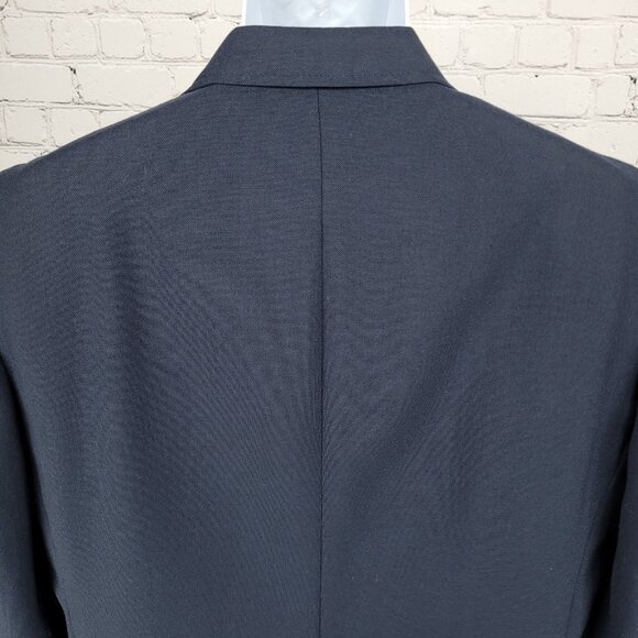 Trophy Club Navy 2 Gold Button Single Vented Notch Blazer Sport Coat 43R - Picture 9 of 15